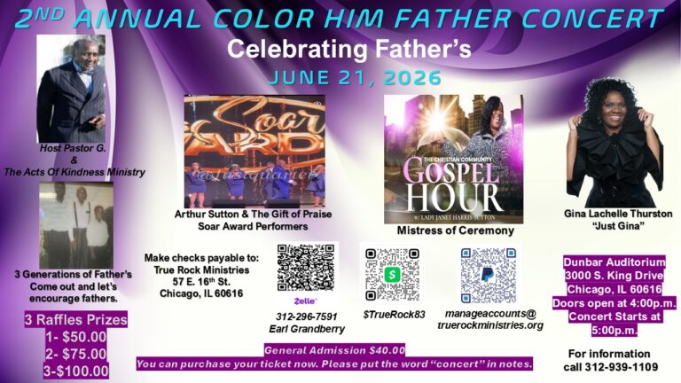 2026 Fathers Day Concert Flyer with sound